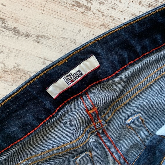 TOMMY HILFIGER Denim Straight Leg Jeans 26 0 EUC - Picture 3 of 8